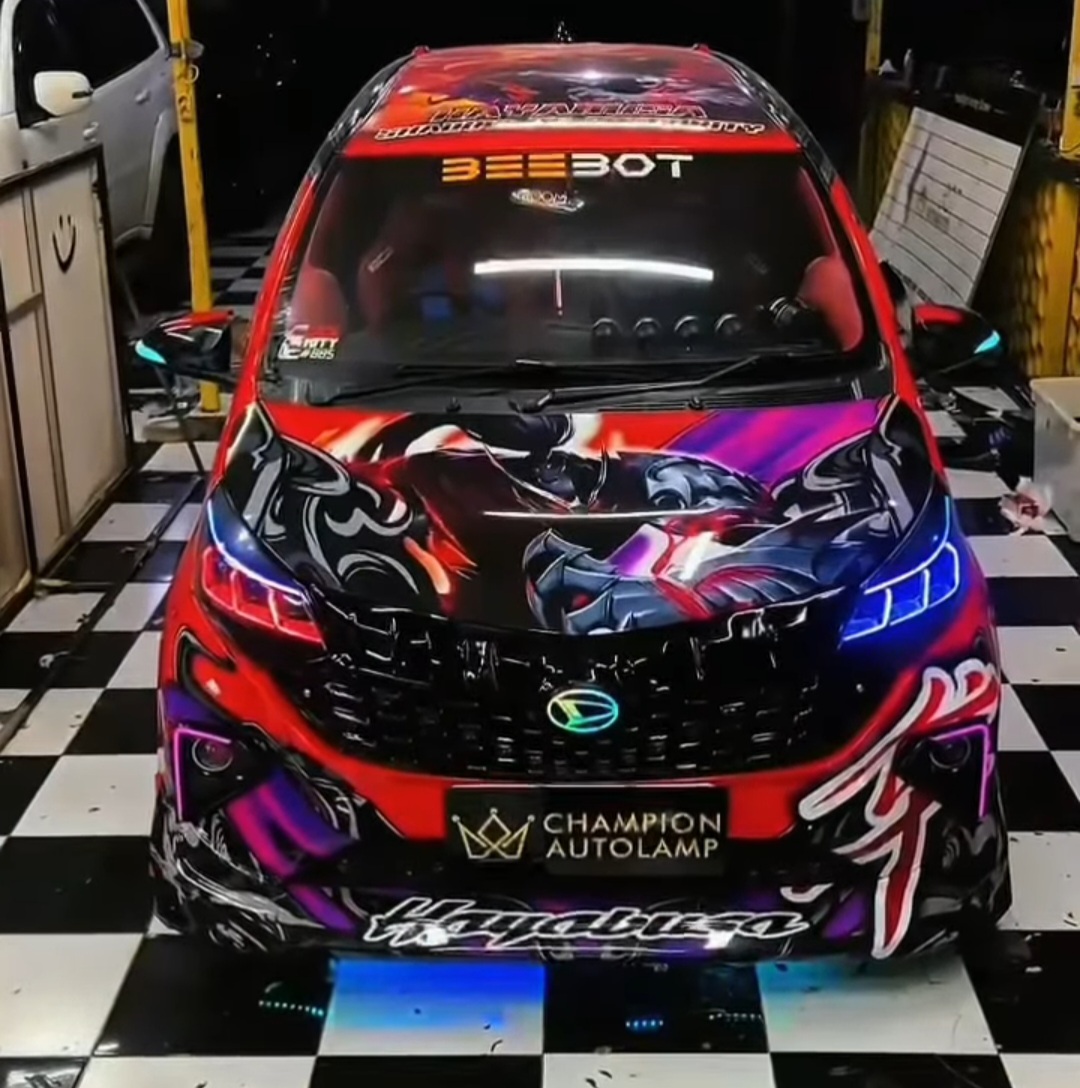 modifikasi calya sigra keren